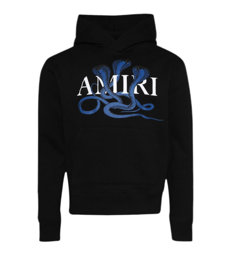 Amiri Poison Blue Black Hoodie