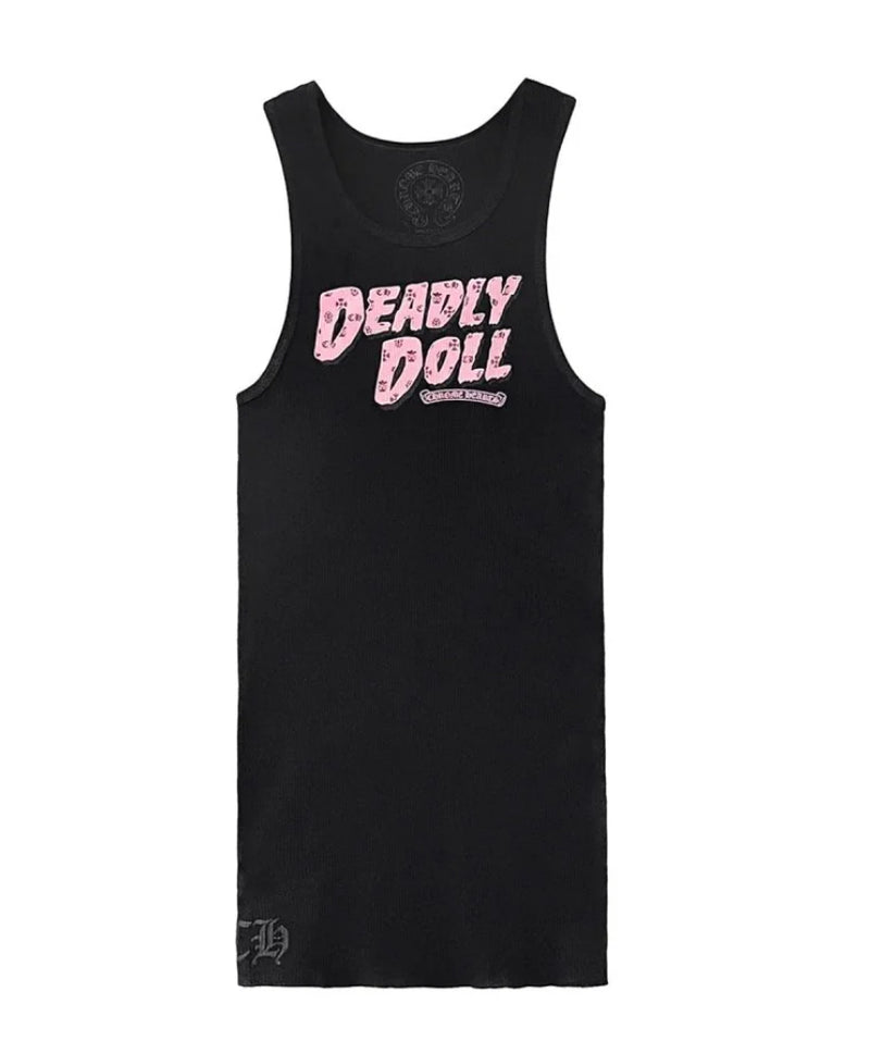 Chrome Heart Deadly Doll Tank Top