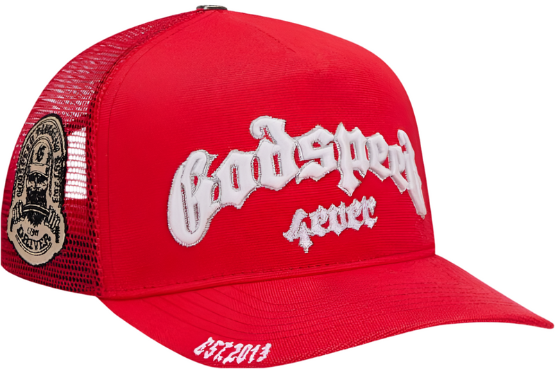 Godspeed GS Forever Trucker Hat Red