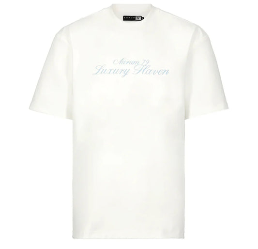 Aurum 79 Luxury Haven White Tee
