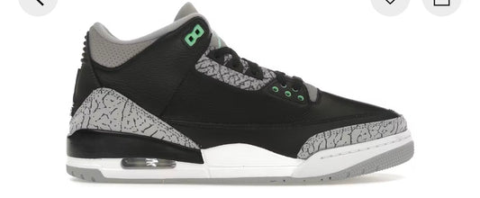 Jordan 3 Retro Green Glow