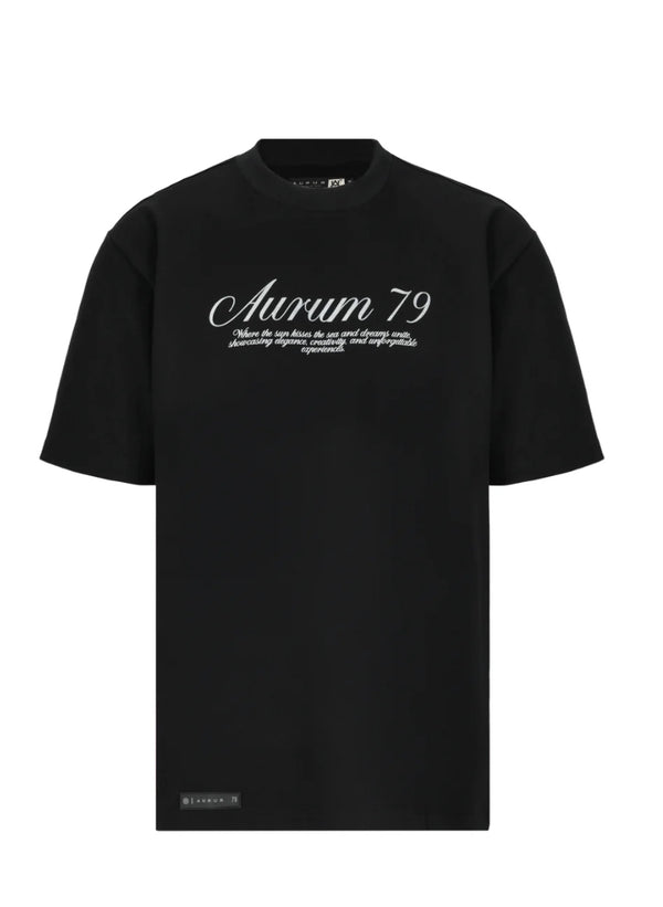 Aurum 79 Black Tee