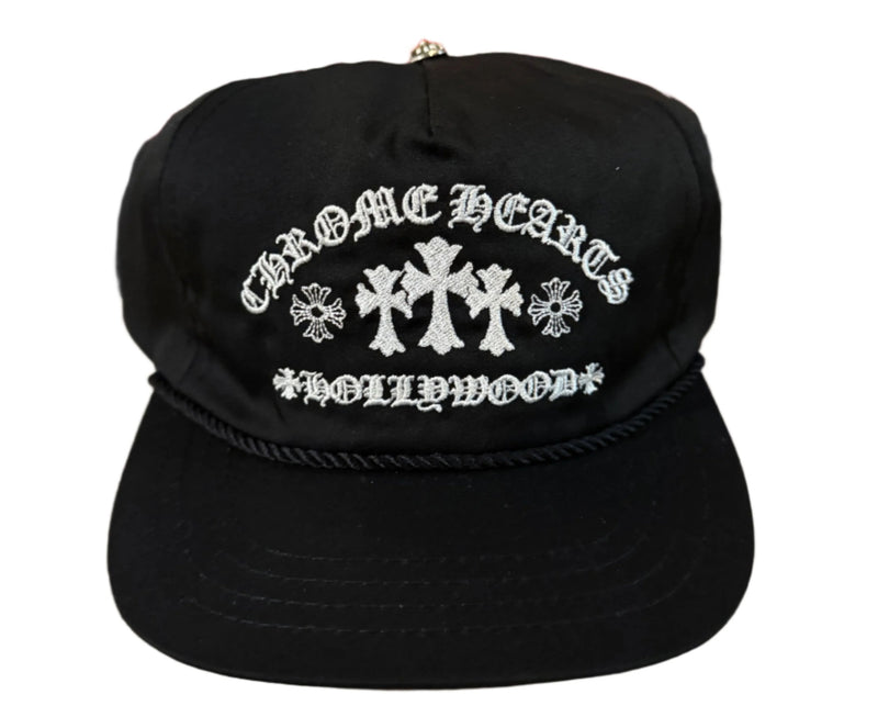 Chrome Heart Gas Station 5 Panel Black Hat