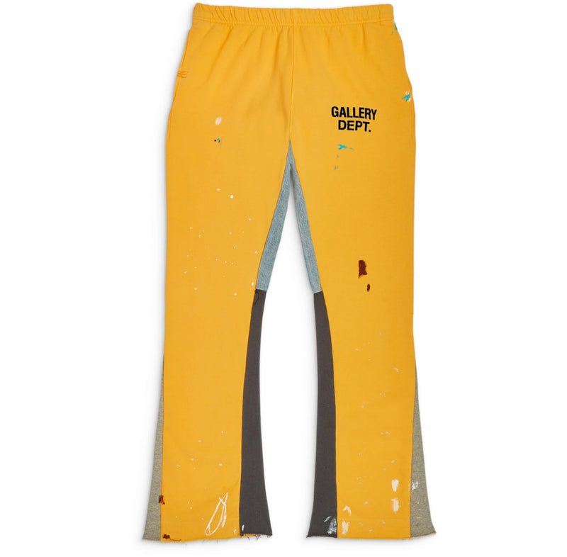 Gallery Dept. Logo Flare Sweatpants Yellow