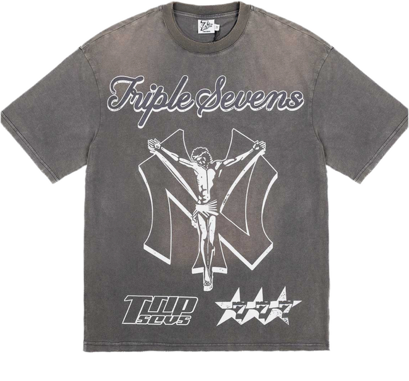 Triple Seven’s NY Savior Tee Grey