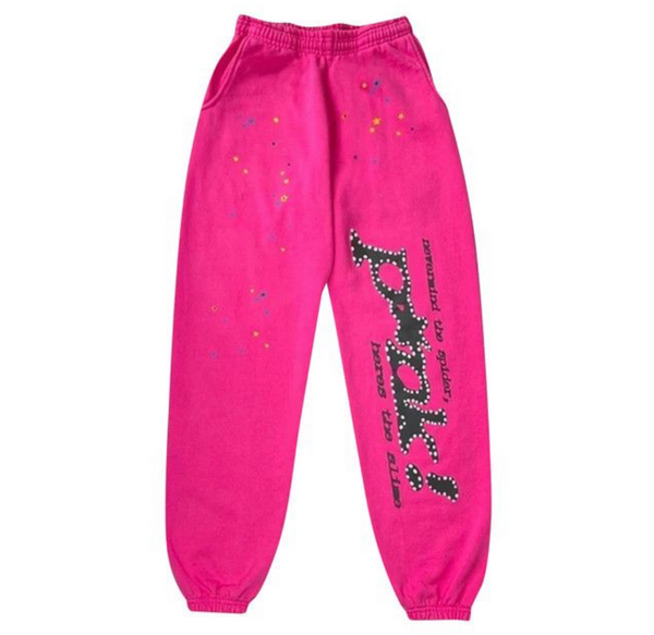 Sp5der P*nk Sweatpants PInk