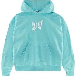 Saint Michael Logo Light Blue Hoodie