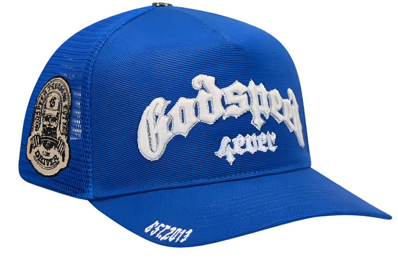 Godspeed Royal Blue Forever Trucker Hat