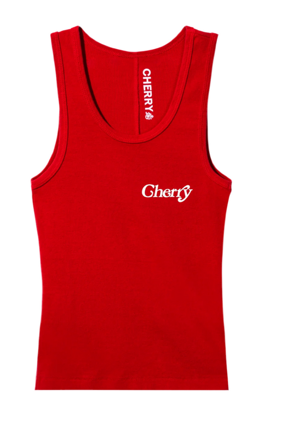 Cherry LA X Verdy Baby Tank Red