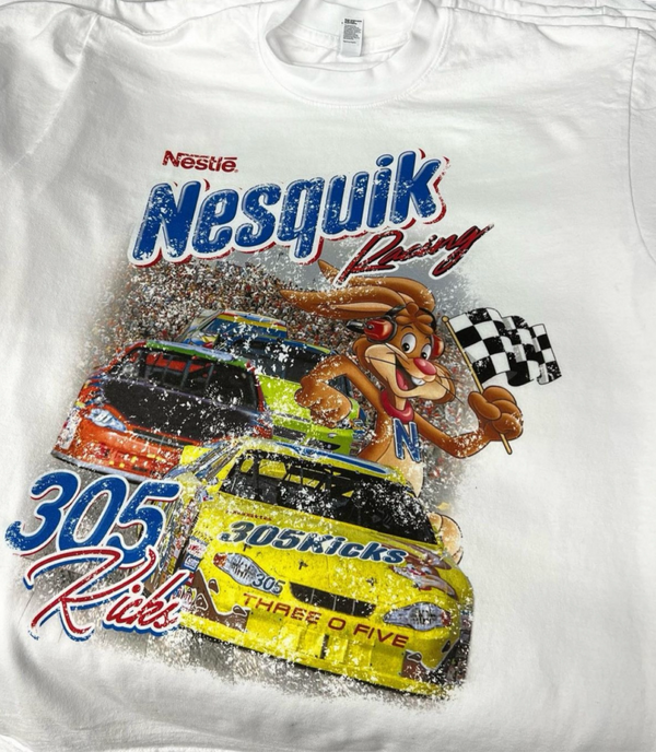 Nesquik X 305 Kicks White Tee