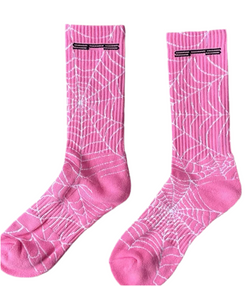 Sp5der Pink Socks