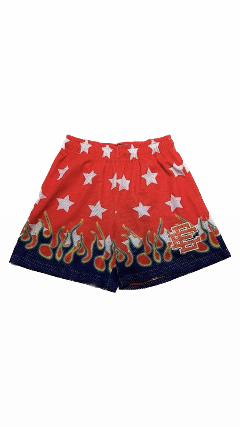 Eric Emanuel Flame Shorts