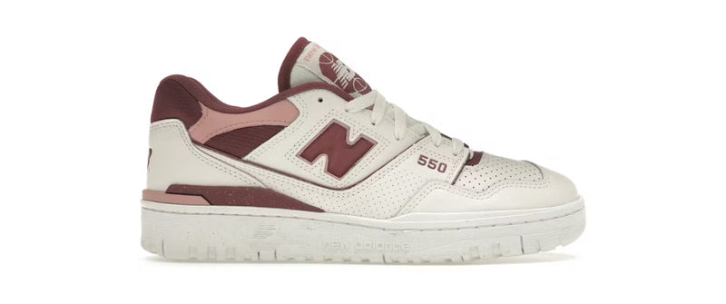 New Balance 550 Washed Burgundy