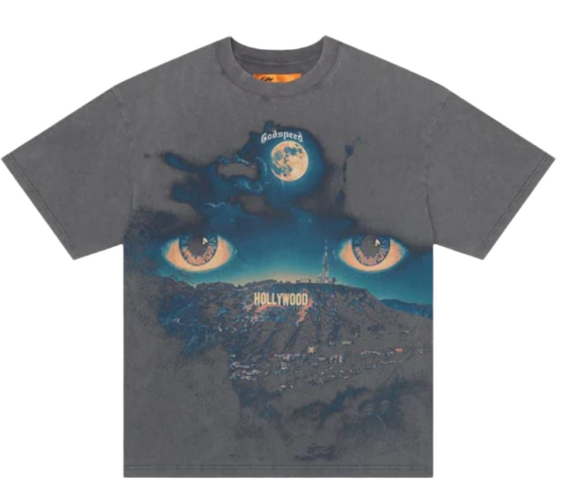 Godspeed Hills Have Eye Grey Tee