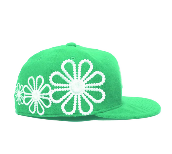 DigitalGroupi3 Pearlz NY Light Green Fitted Hat