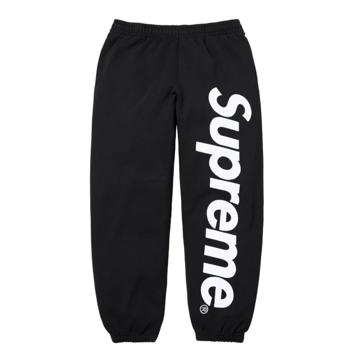 Satin Appliqué Sweatpant