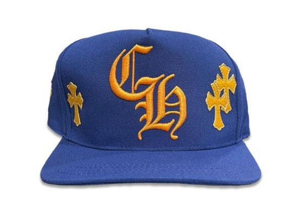 Chrome Hearts Baseball Hat Blue Yellow