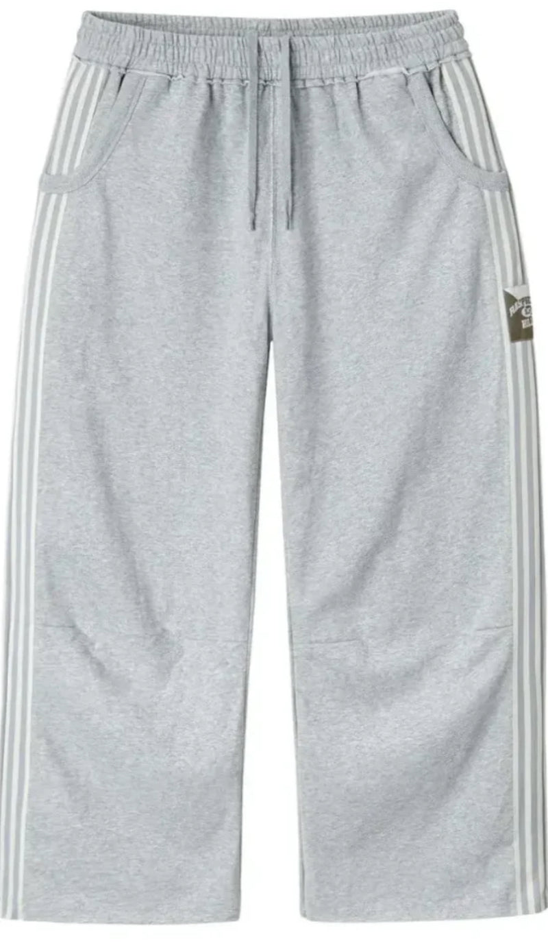 Raspberry Hills Grey Striped Sweatpants