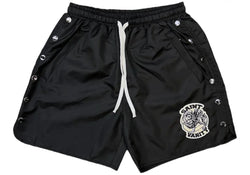 Saint Vanity Black Nylon Shorts