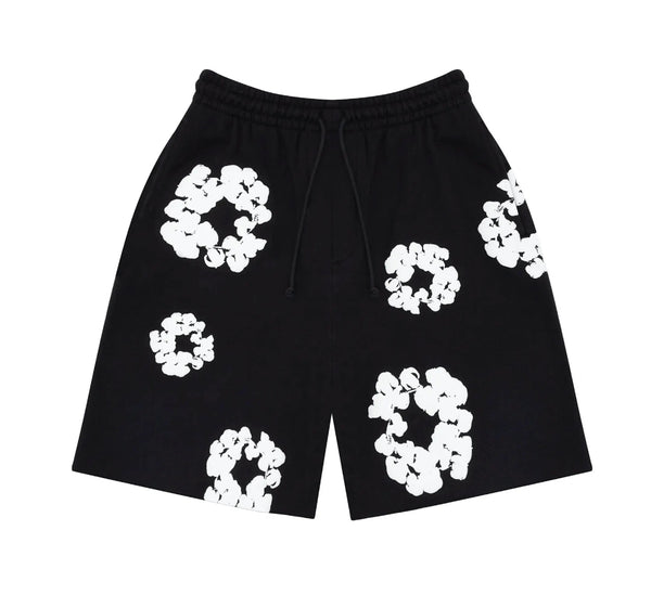 Denim Tears The Cotton Wreath Short Black