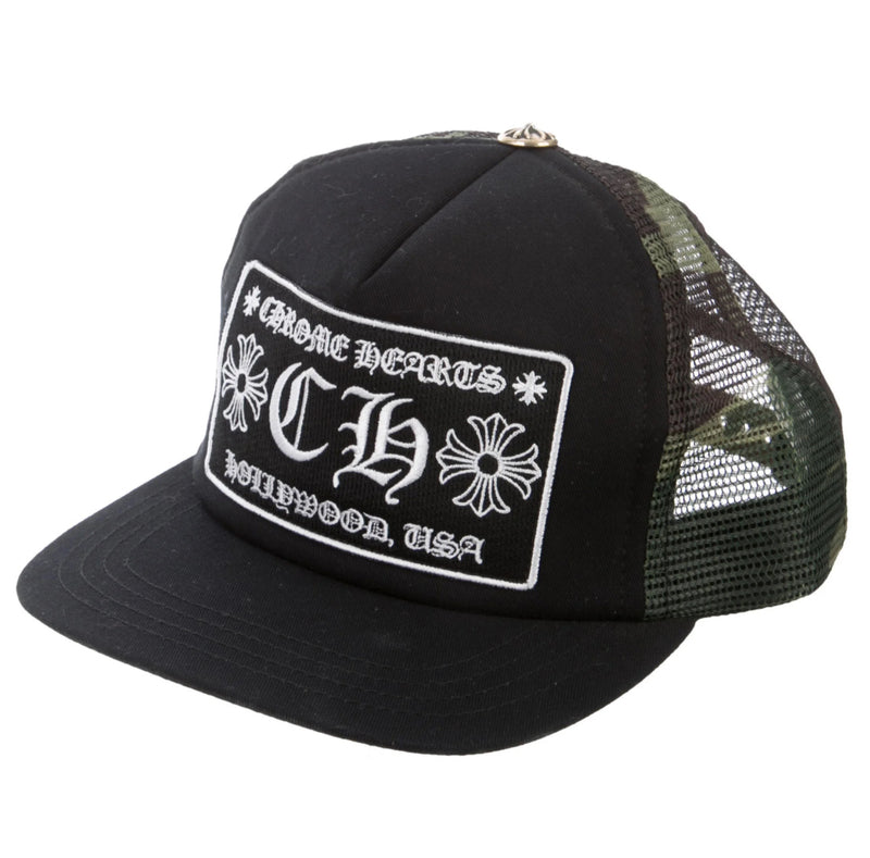 Chrome Heart Camo Trucker Hat