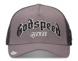 Godspeed Forever Trucker Hat Smoke Grey