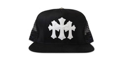 Chrome Heart Cemetery Trucker Black Hat