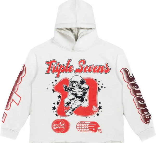 Triple Sevens All Star Hoodie White