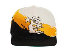 Hellstar Paintbrush Snapback Hat
Orange Black