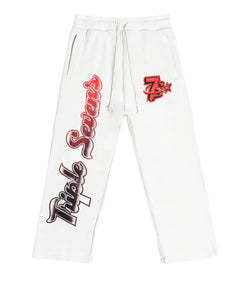 Triple Sevens All Star Sweatpants White