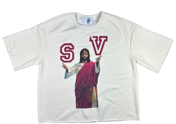 Saint Vanity Cream Jesus Tee