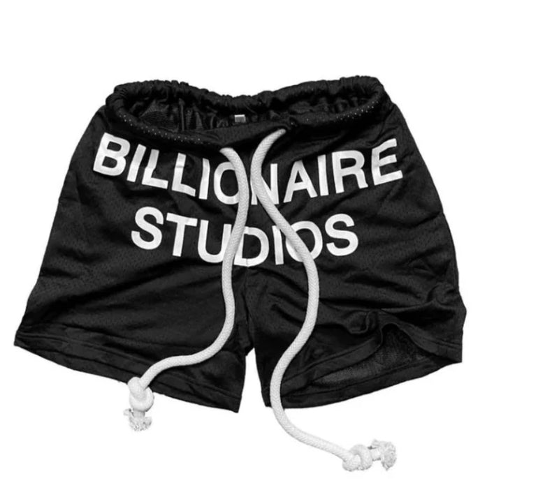 Billionaire Studios Foggy Bill Double Layer mesh net shorts