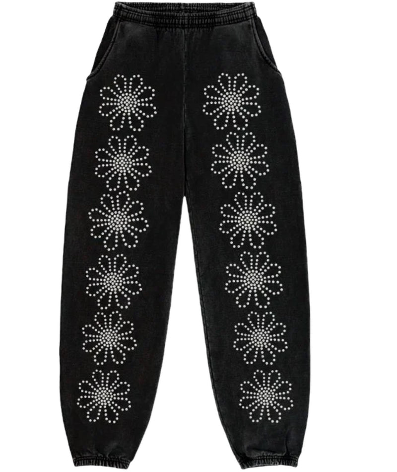 DG3 Pearls Rhinestone Sweat Pants