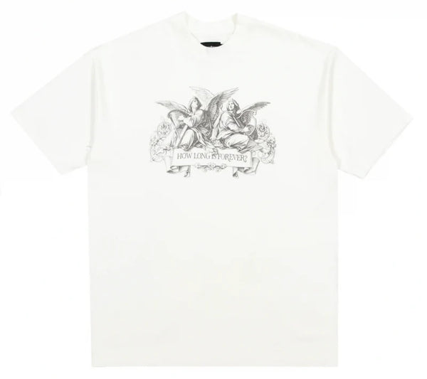 Strawberry How Long Is forever White Tee