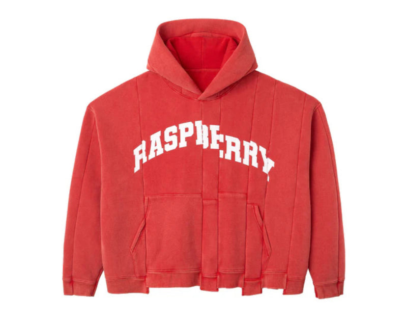 Raspberry GV Gallery Red Spliced Hoodie