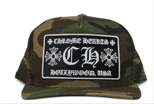Chrome Hearts Hollywood
Trucker Hat Camo