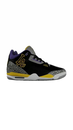 Jordan 3 LA CokeBoyz Black Purple