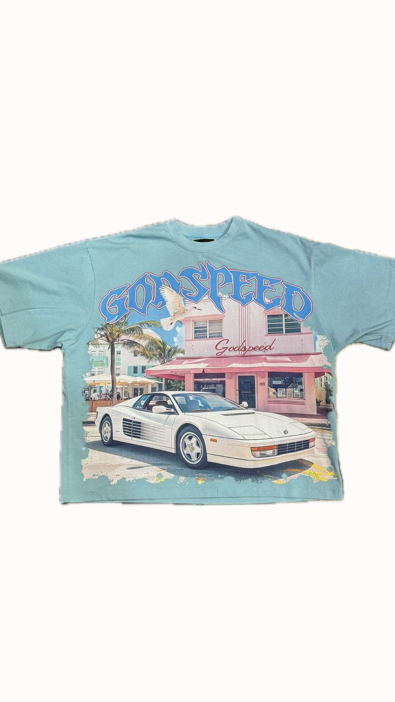 Godspeed X Art Basel Ocean Drive Tee