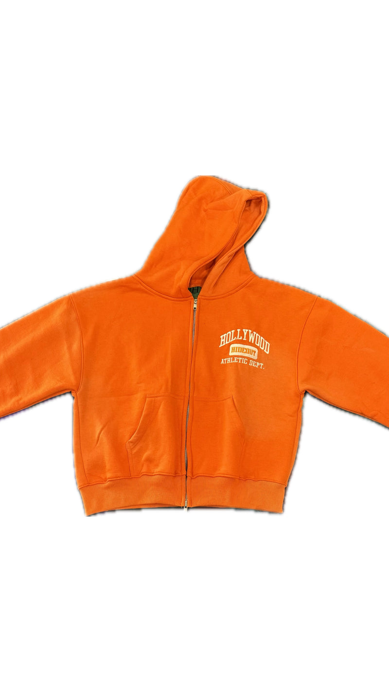 Hollywood Hideout Orange Hoodie