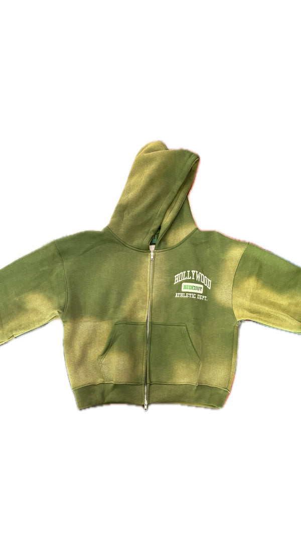 Hollywood Hideout Green Hoodie