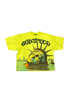 Godspeed Sunken Liberty Green Tee