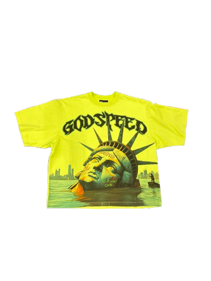 Godspeed Sunken Liberty Green Tee