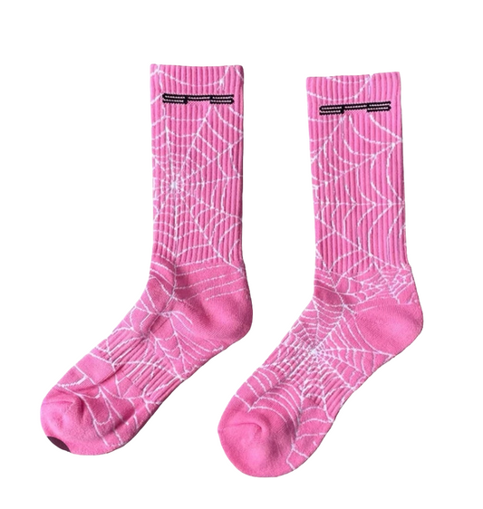 Sp5der All Over Print Socks
'Pink'