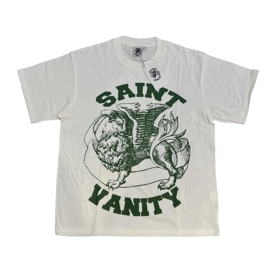 Saint Vanity White/Green Tee