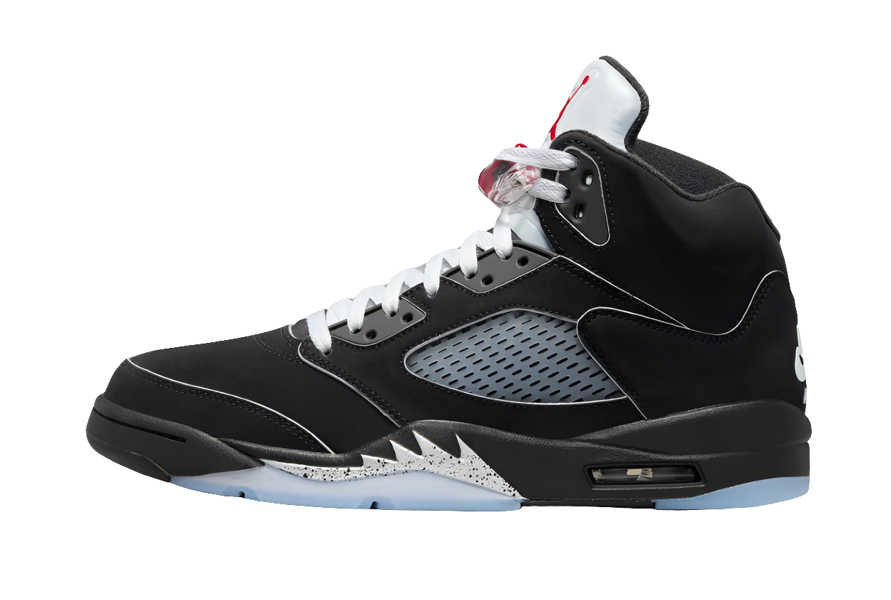 Air Jordan 5 Retro OG Black 
Metallic Reimagined