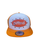 Gifted Hat (Orange/White)