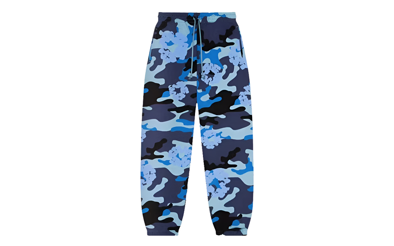 Denim Tears Blue Camo The Cotton Wreath Sweatpant