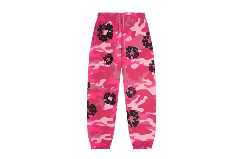 Denim Tears Pink Camo The Cotton Wreath Sweatpant