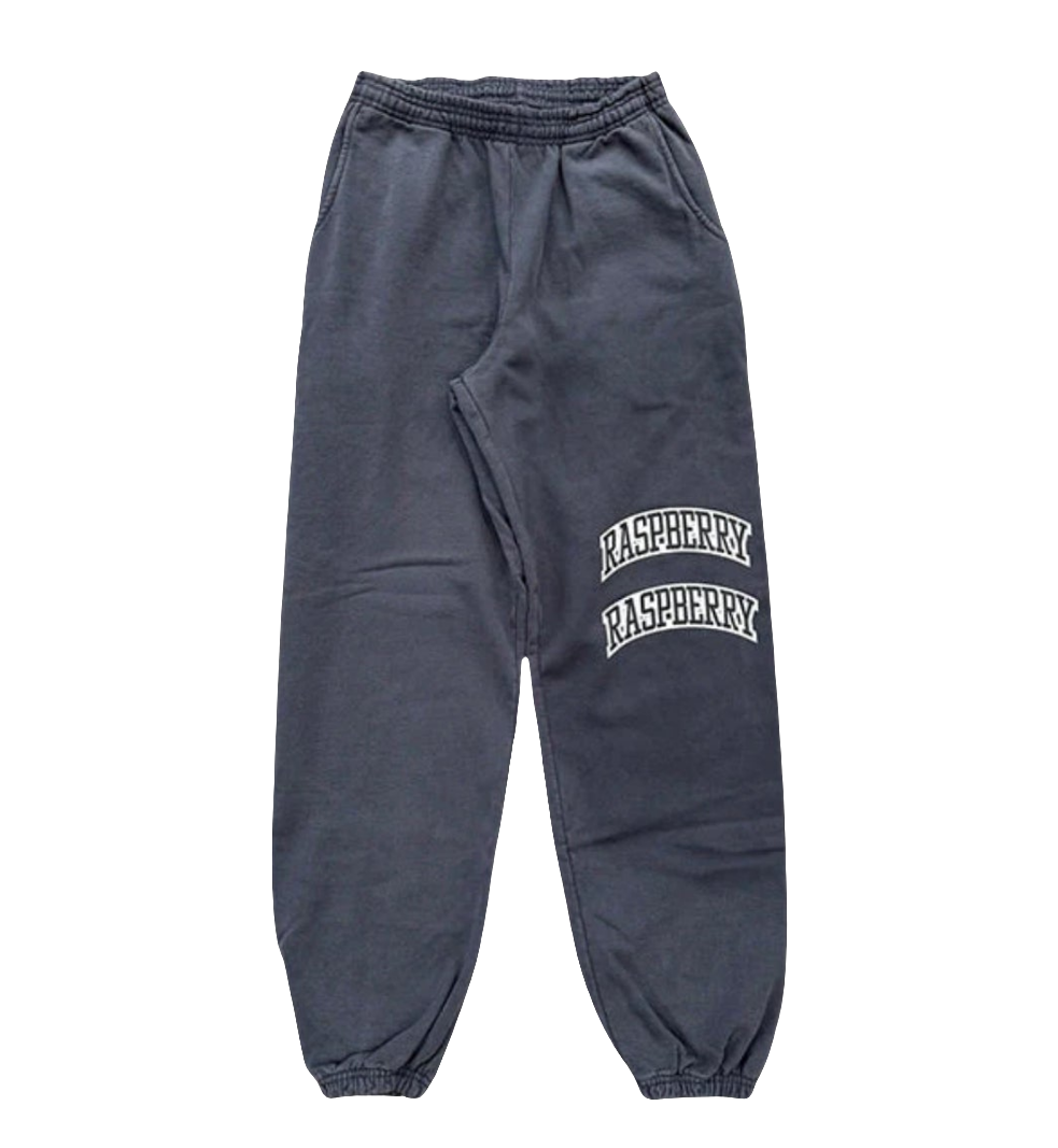 Raspberry Grey Sweatpants
