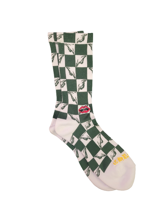 Chrome Hearts Matty
Boy 99 Eyes Socks - Green
